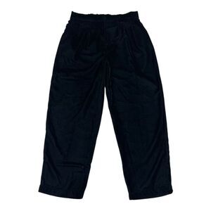 Nordstrom Black Velvet Pullover Pants Girls L